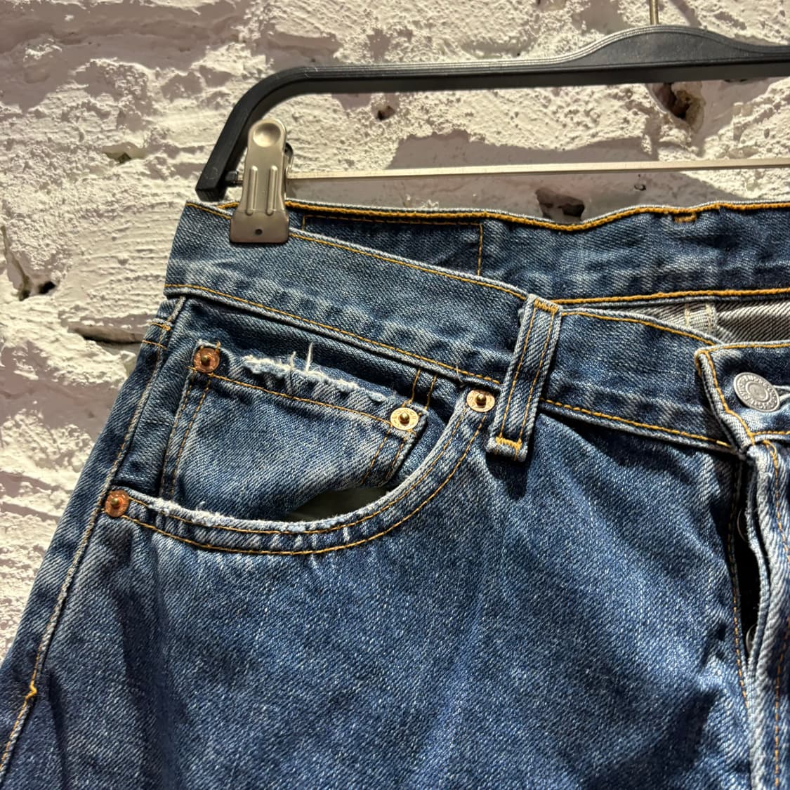 리바이스513 일본제 데님팬츠 상품이미지4