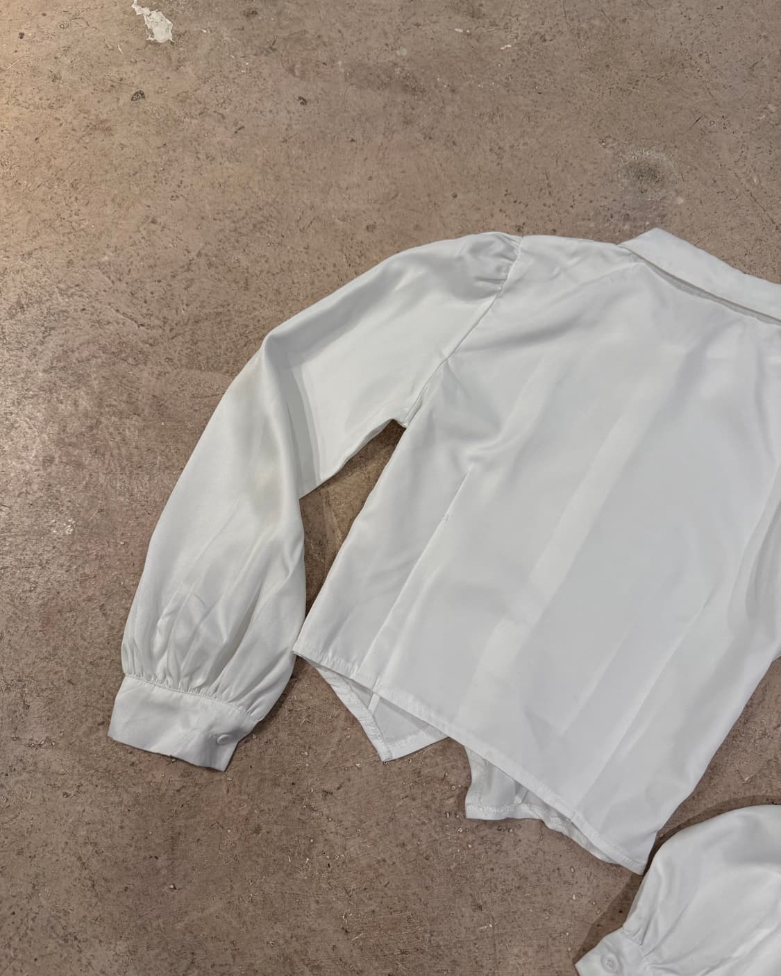 크롭 퍼프 셔츠 상품이미지5