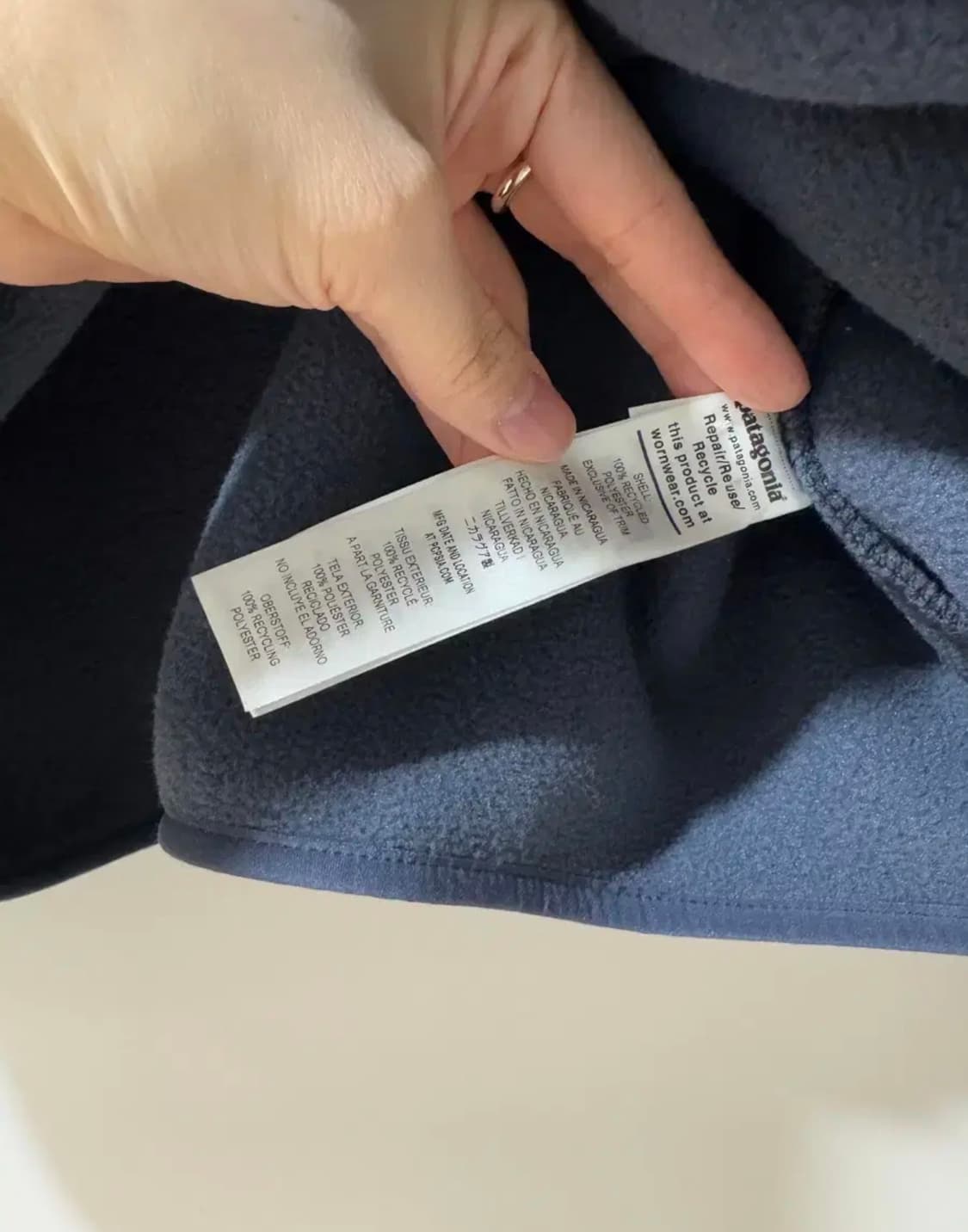 [L] 파타고니아 신칠라 블루그레이 상품이미지3