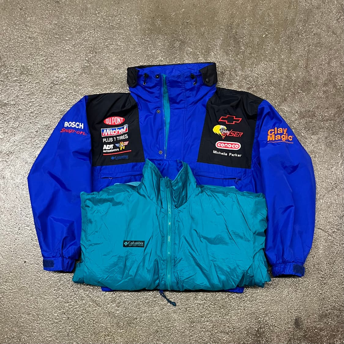 컬럼비아 쉐보레 2in1 레이싱 점퍼 (105) 상품이미지1