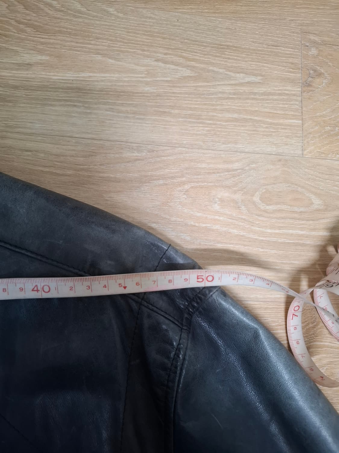 GAP 블랙 가죽 자켓 xl 상품이미지4