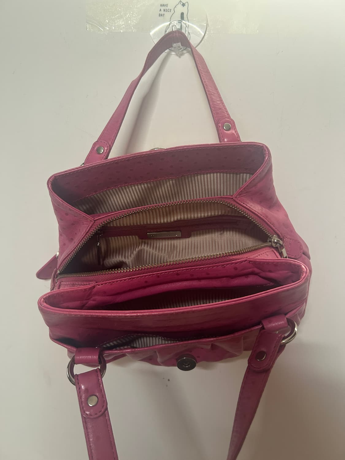 미니 핑크 핸드백  상품이미지8