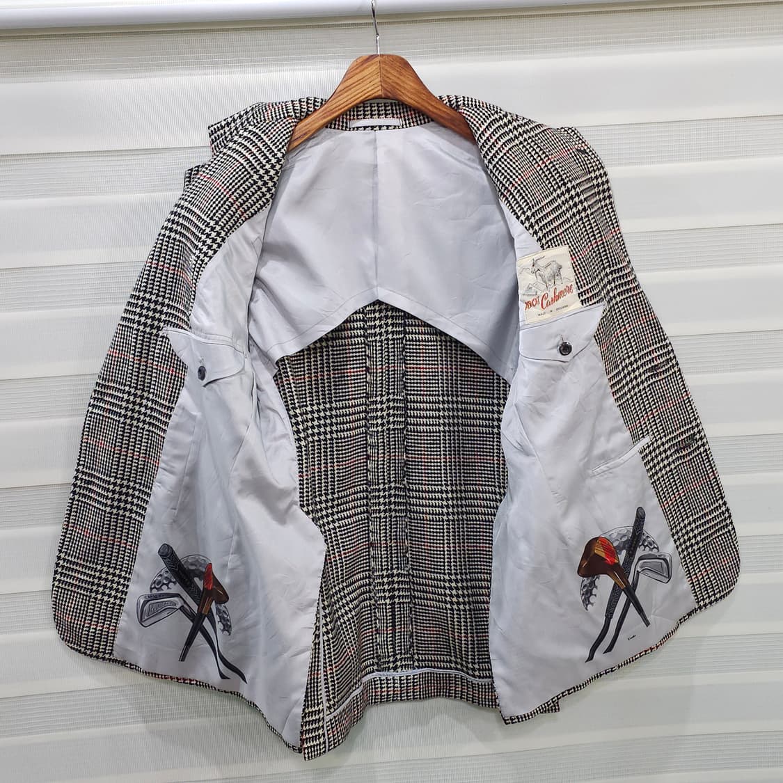 JAPAN 빈티지 캐시미어100 2버튼 블레이져 자켓- 90-95정도 상품이미지8