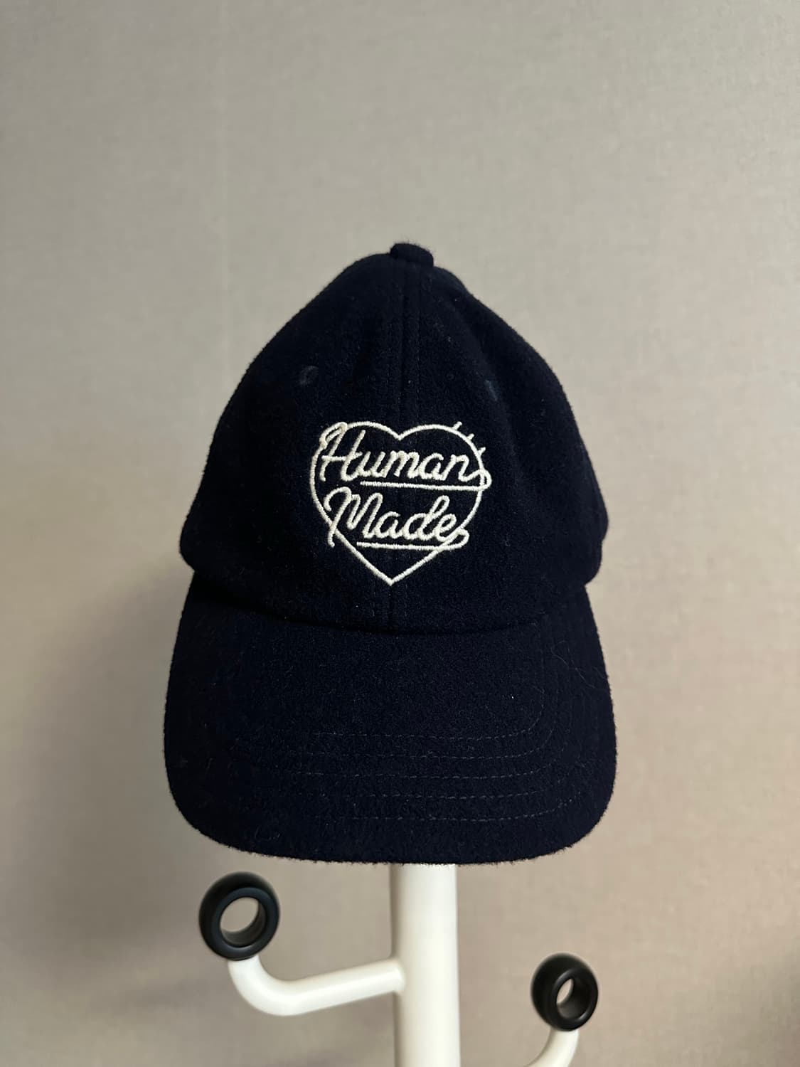 Human Made 6-panel wool cap navy 상품이미지2