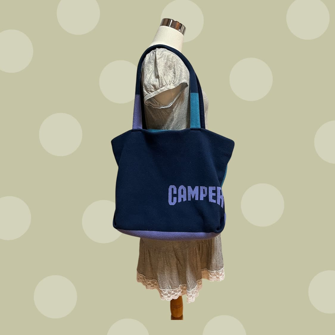 💙🩵💜캠퍼 투웨이 니트숄더백 상품이미지3