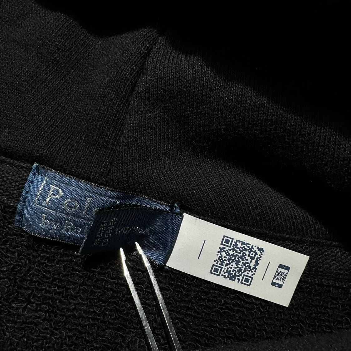 폴로 랄프로렌 후드집업 블랙 (신형QR) 상품이미지5