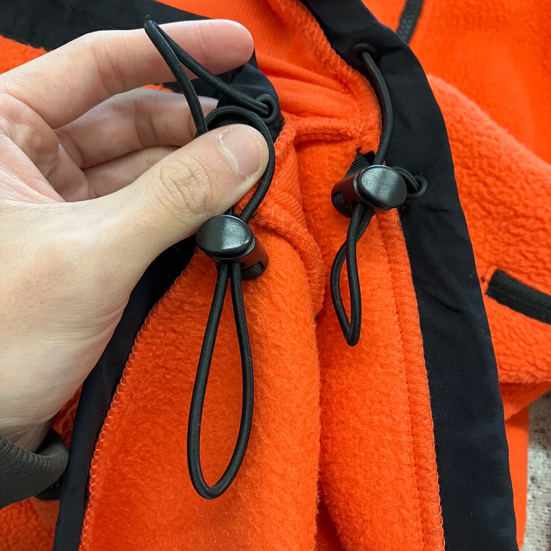 N184 노스페이스 익스페디션 플리스 후리스 오렌지 상품이미지6