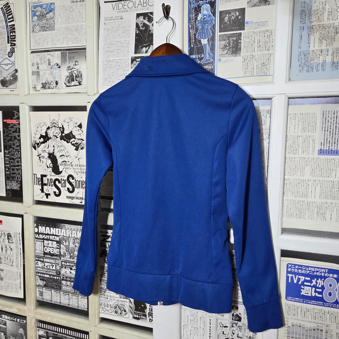 아디다스 블루 화이트 유로파 트랙탑 져지 상품이미지6