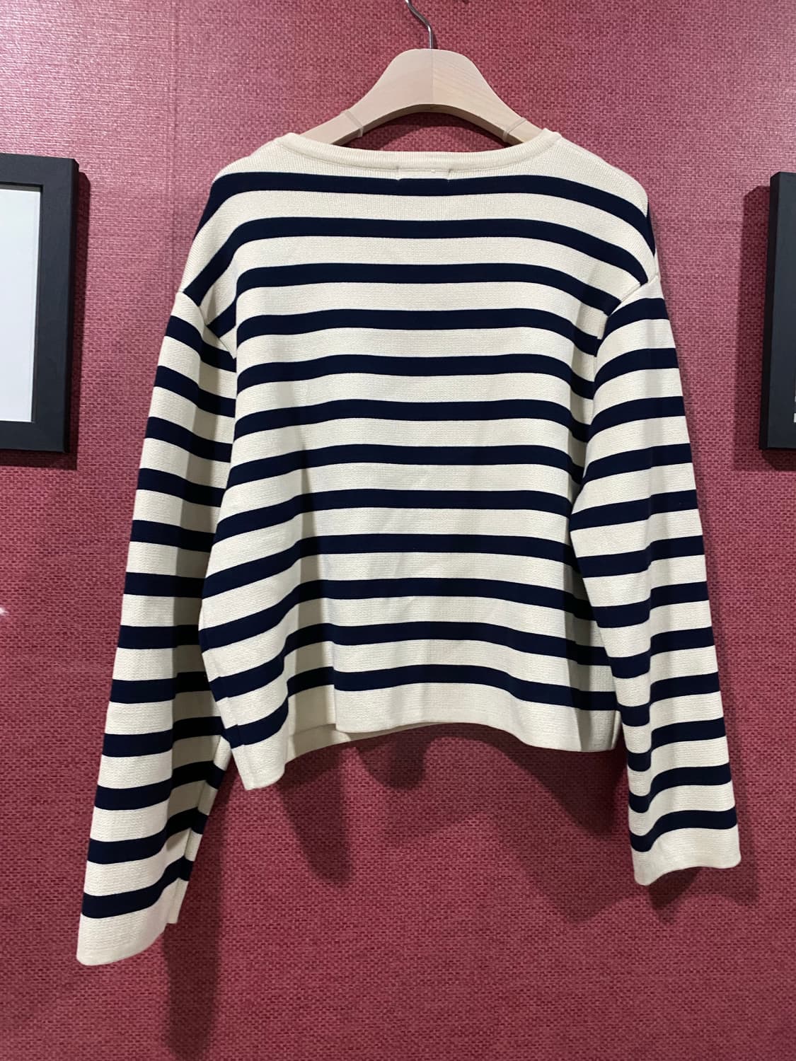 LIBRE 스트라이프 가디건 상품이미지5