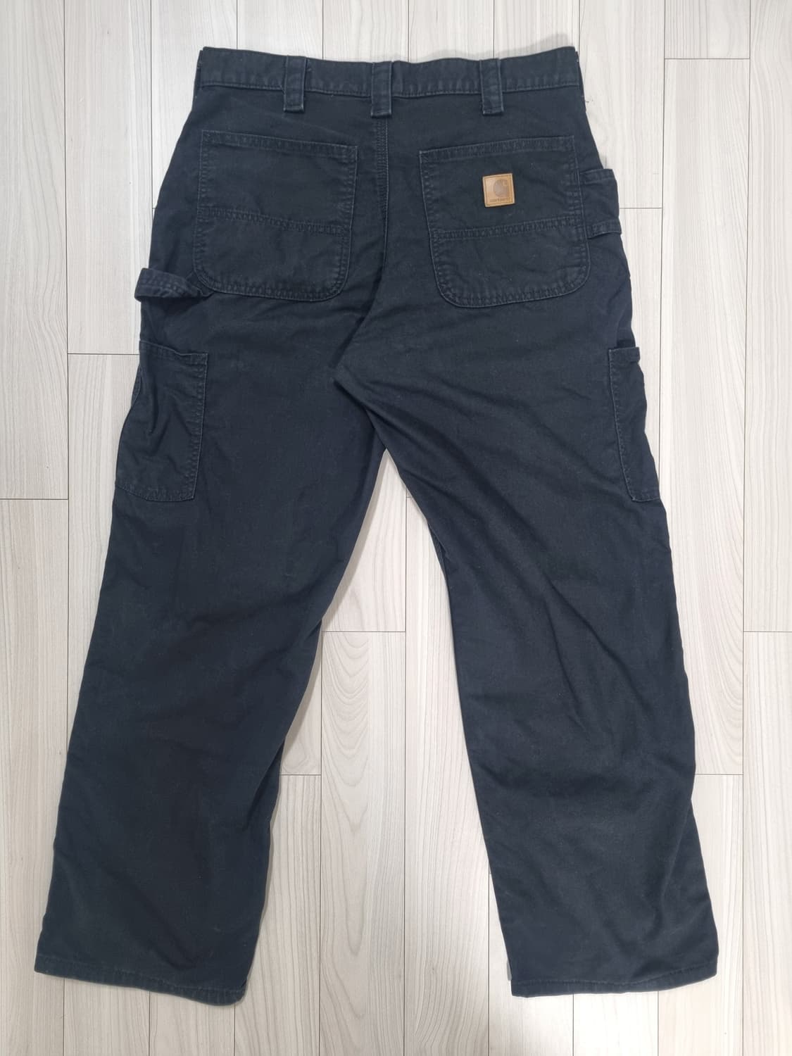 칼하트 카펜터 워크팬츠 블랙 B151 33X30 상품이미지3