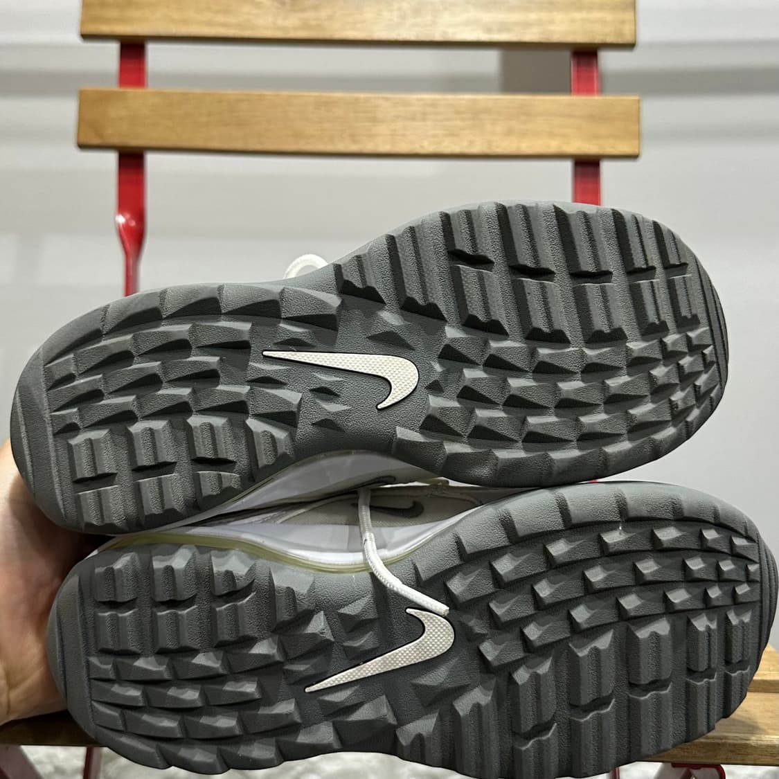 225) 나이키 골프화 여성 여자 골프화 에어맥스 97 화이트 상품이미지6