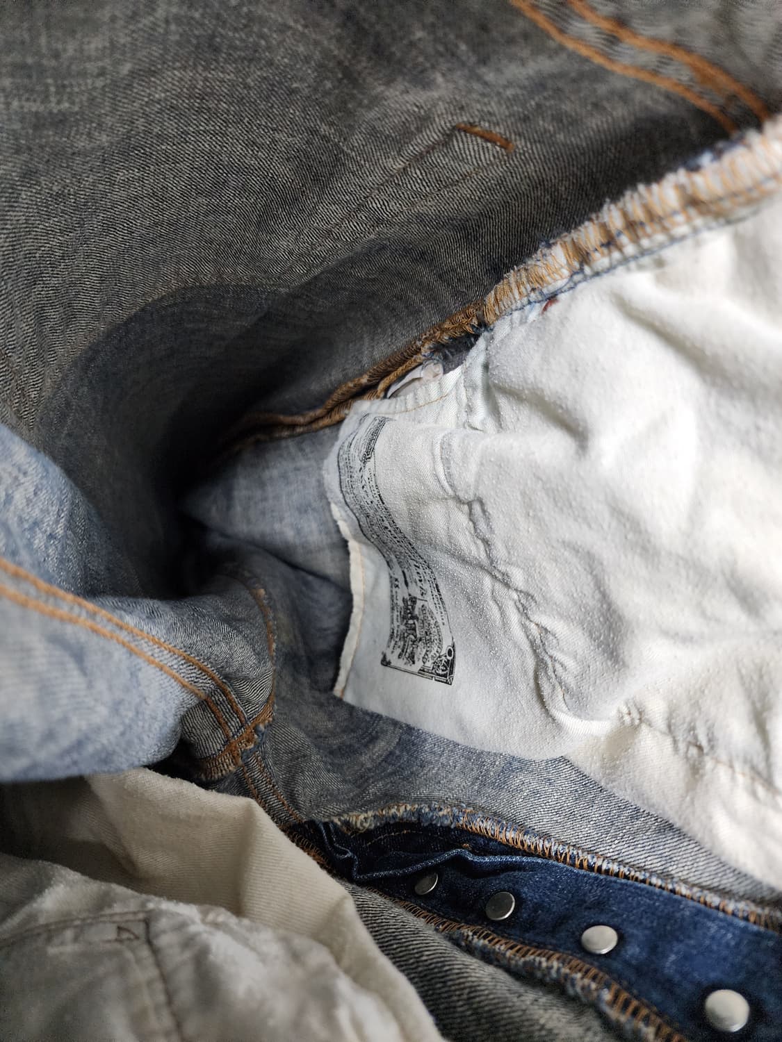 리바이스 501 빈티지 워싱진 상품이미지4