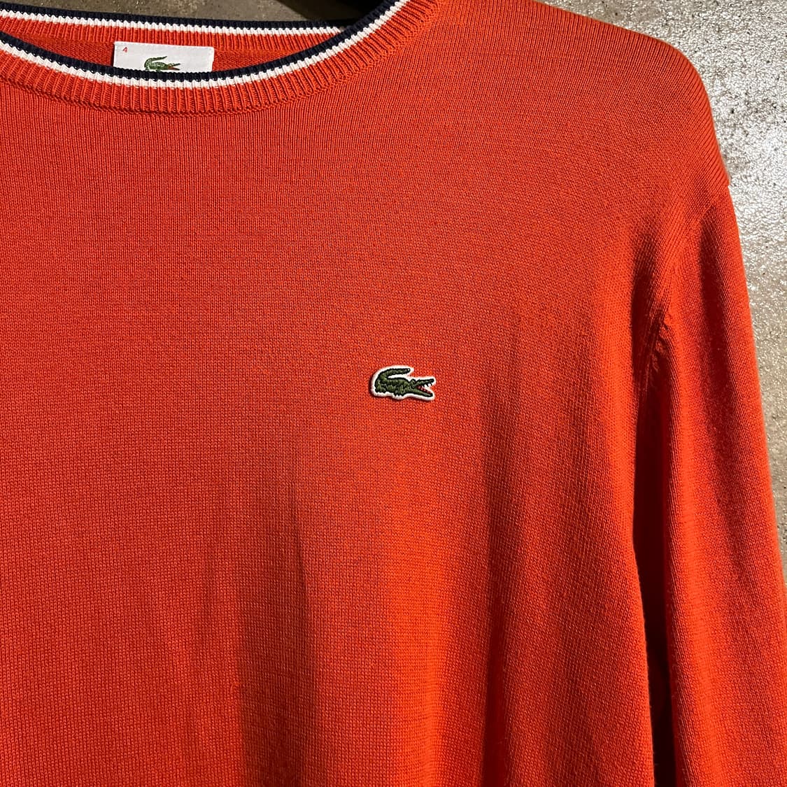 라코스테 라운드 니트 상품이미지2