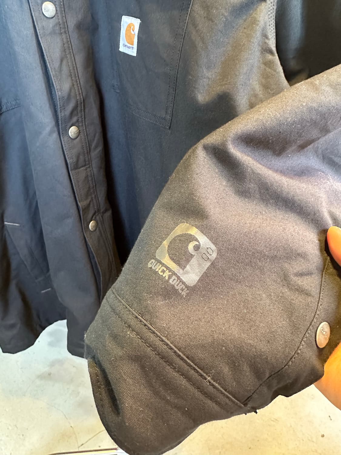 칼하트 Quick Duck 후드 워크 자케 2014 상품이미지5