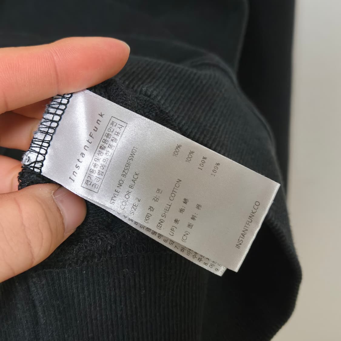 인스턴트펑크 2020 코튼 스웻셔츠/ 여성 맨투맨 / 남성 맨투맨 상품이미지6