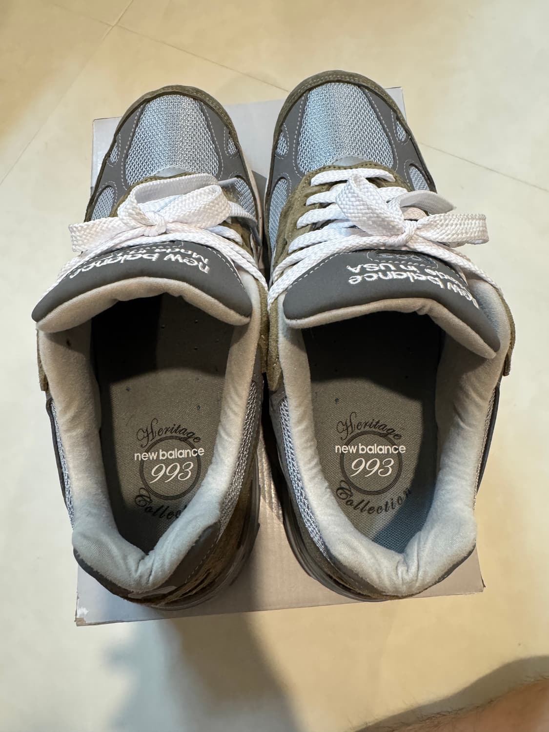 뉴발란스 993 코버트그린 290mm팝니다 상품이미지3