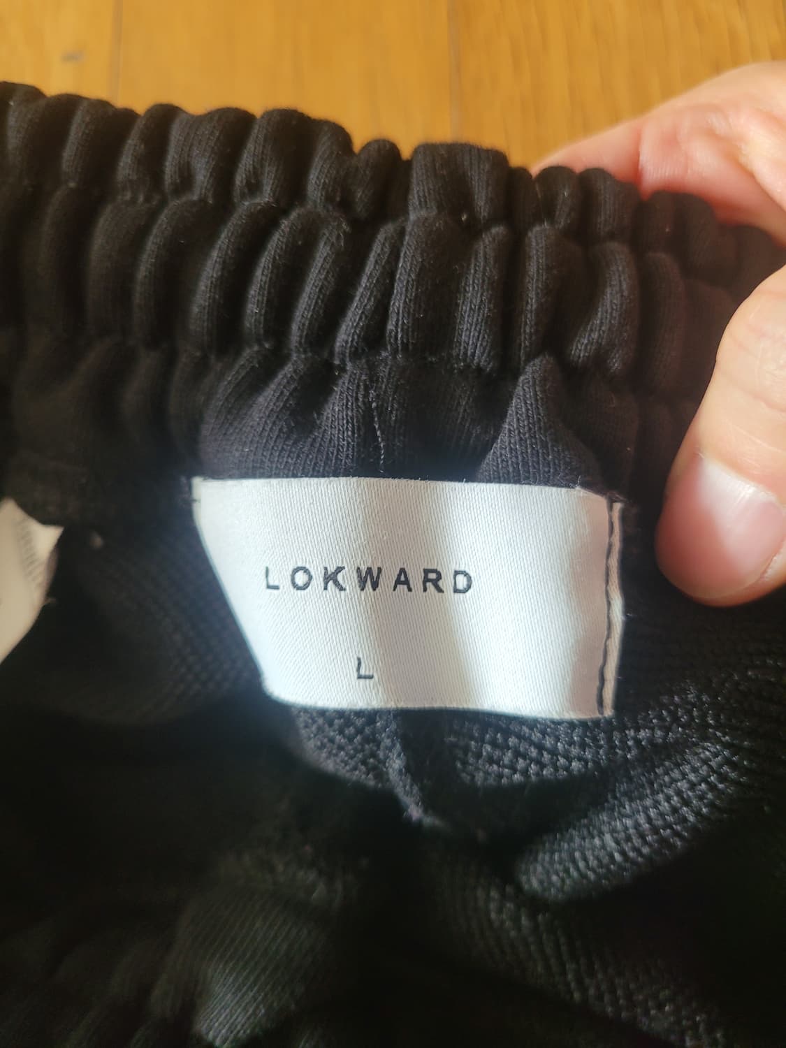 로커드 조거팬츠 블랙, 그레이 두벌 L 상품이미지5