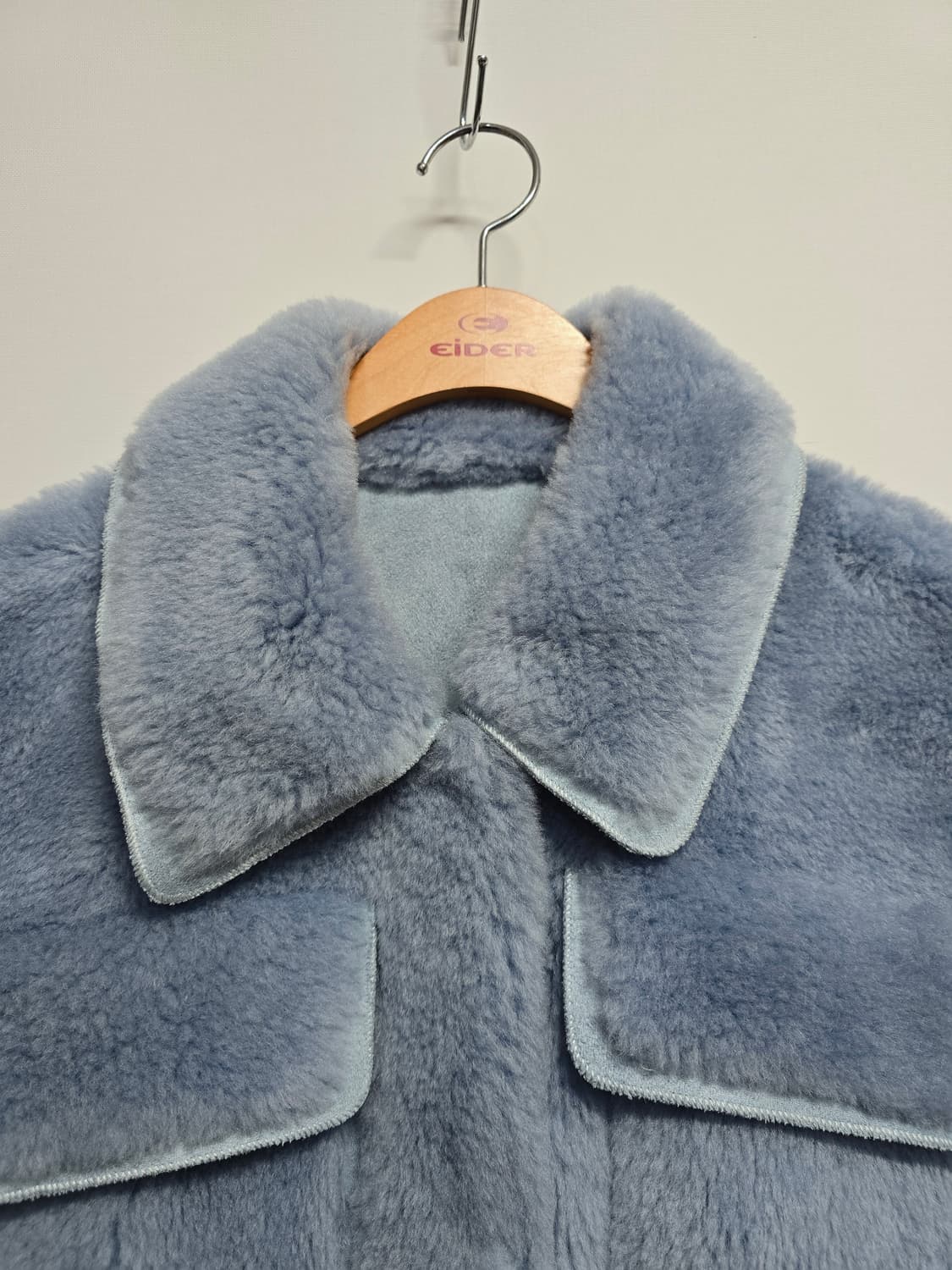 Lapiaf 여성 양털 베스트 조끼 블루 상품이미지2