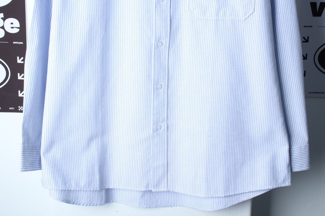 (L-XL) 언탭드 스튜디오 셔츠 남방 새상품 스트라이프-H32634 상품이미지4