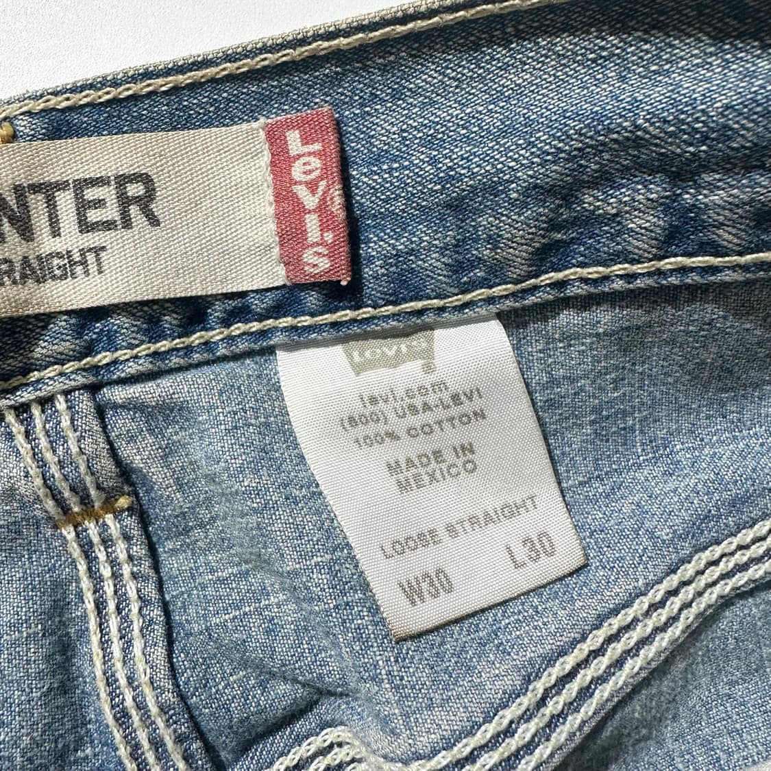 리바이스 루즈 스트레이트 카펜터 데님 팬츠 상품이미지6