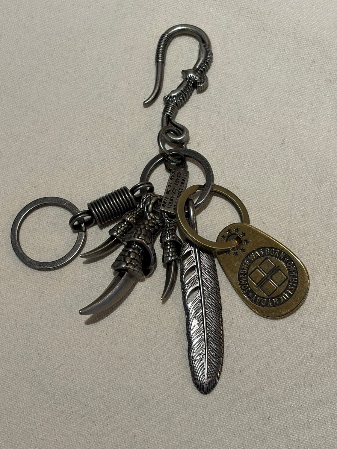 굿럭 페더 빈티지 키링 상품이미지5