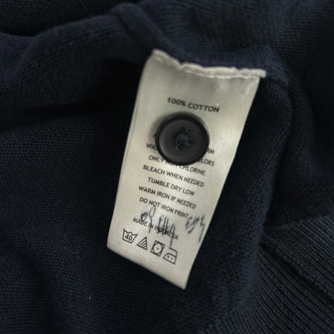 폴로 랄프로렌 블랙 가디건 L 상품이미지4