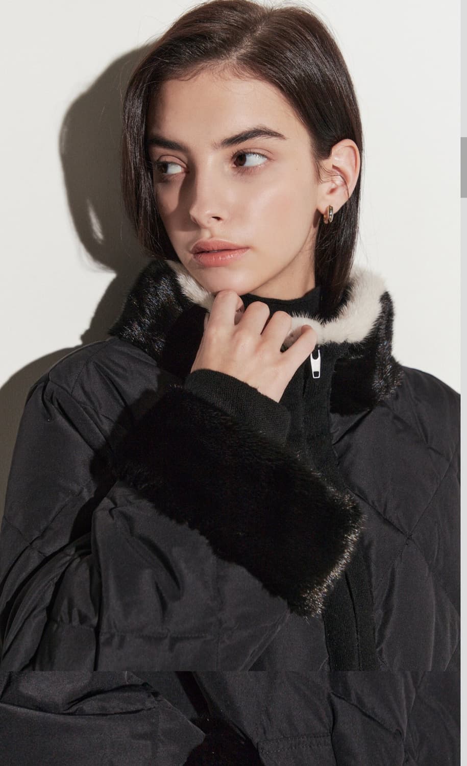 아이잗컬렉션 밍크스트리밍 구스다운 퀼팅 패딩 (최고가의 패딩) 상품이미지5