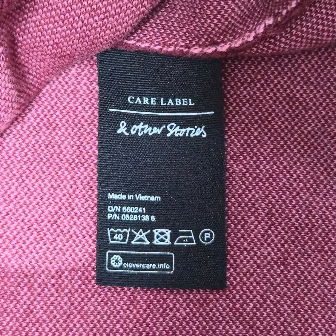 M) & Other Stories PARIS 패턴 니트 긴팔티셔츠 상품이미지5