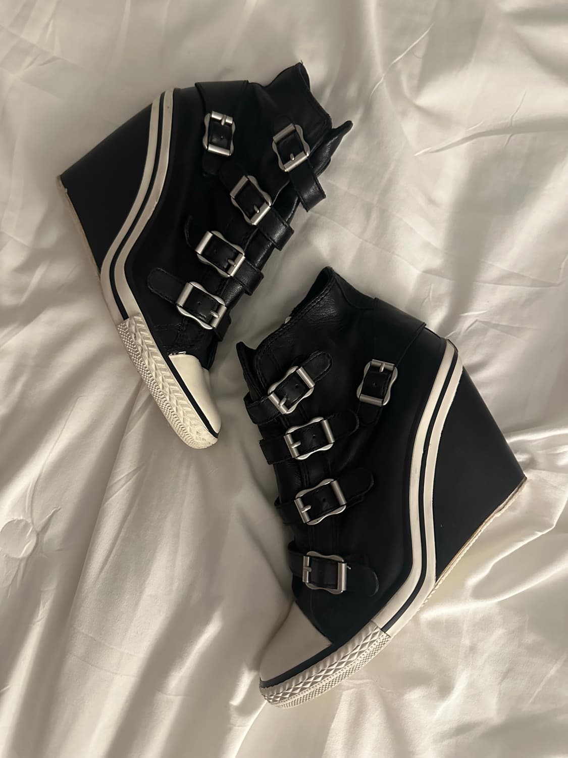 Ash 아쉬 웨지힐스니커즈 블랙 235 상품이미지1