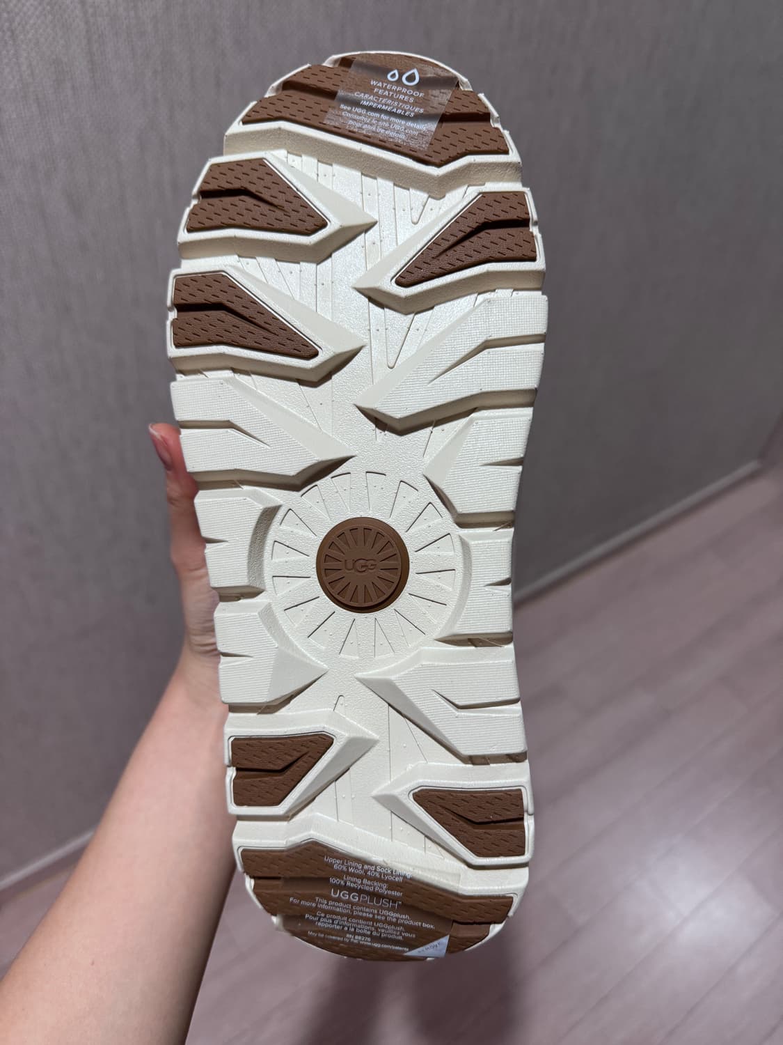 [새상품] 어그 타스만 웨더 하이브리드 브라운 270  상품이미지3