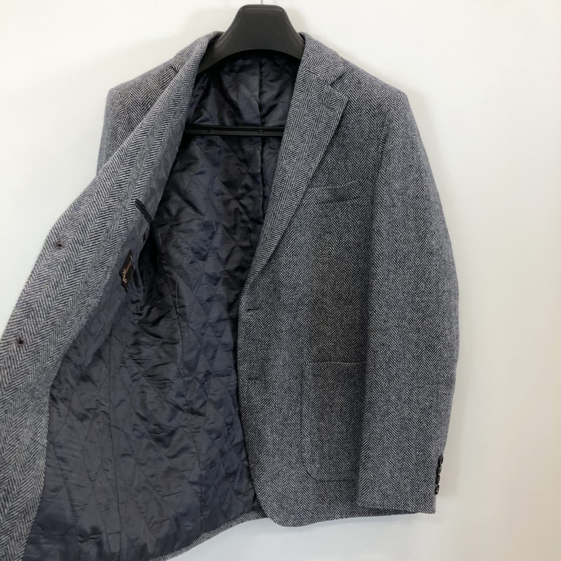 갤럭시 Bottoli 이태리 헤링본 누빔 울자켓 100  상품이미지6