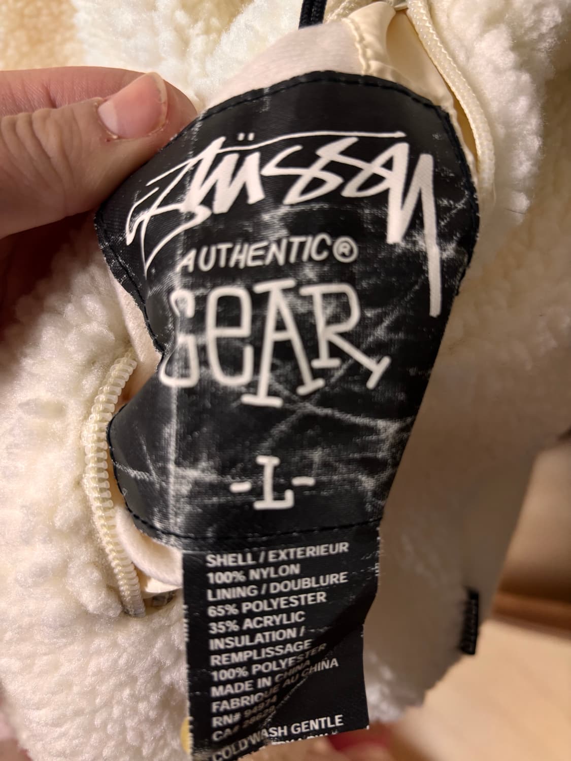 스투시 리버시블 패딩 상품이미지10