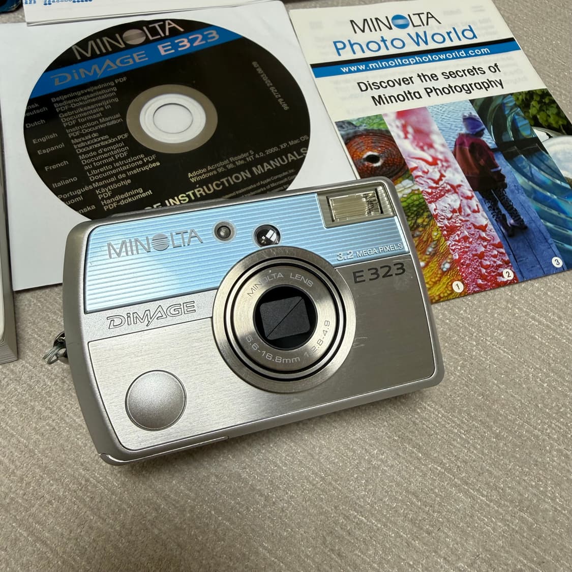 minolta dimage e323 / 미놀타 디미지 e323 상품이미지3