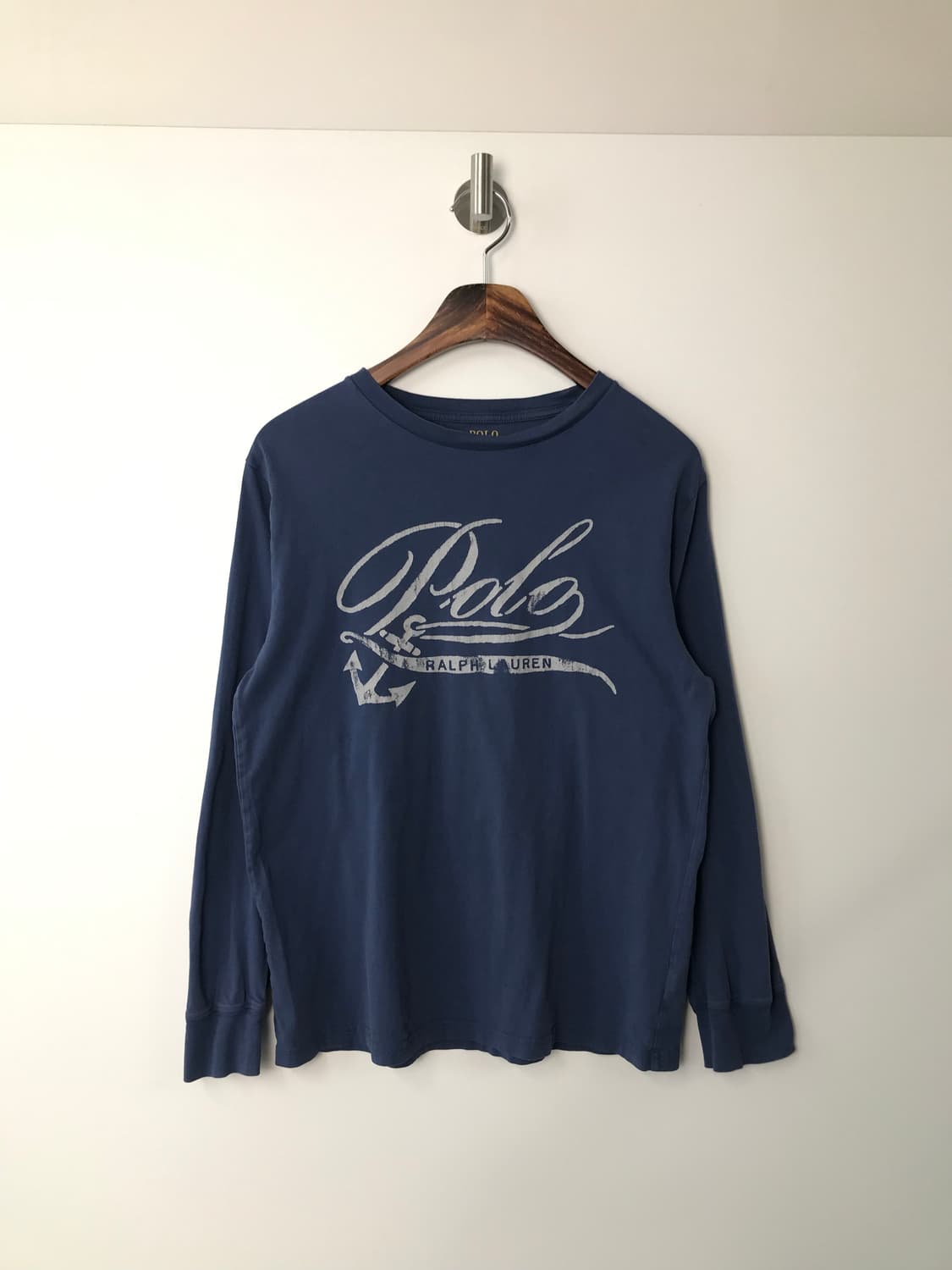 폴로 랄프로렌 블루 롱슬리브 긴팔티 상품이미지2