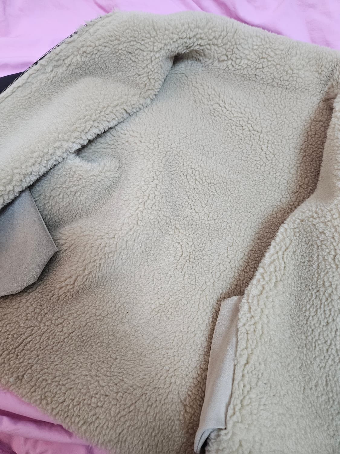 파사드패턴 리버시블 무스탕 상품이미지7