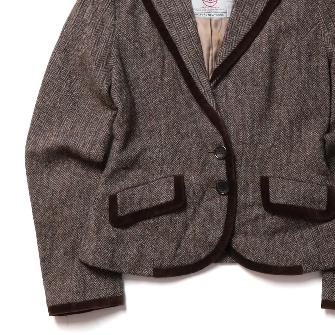 미쉘클랑Michel Klein HarrisTweed Wool Jacket 상품이미지3