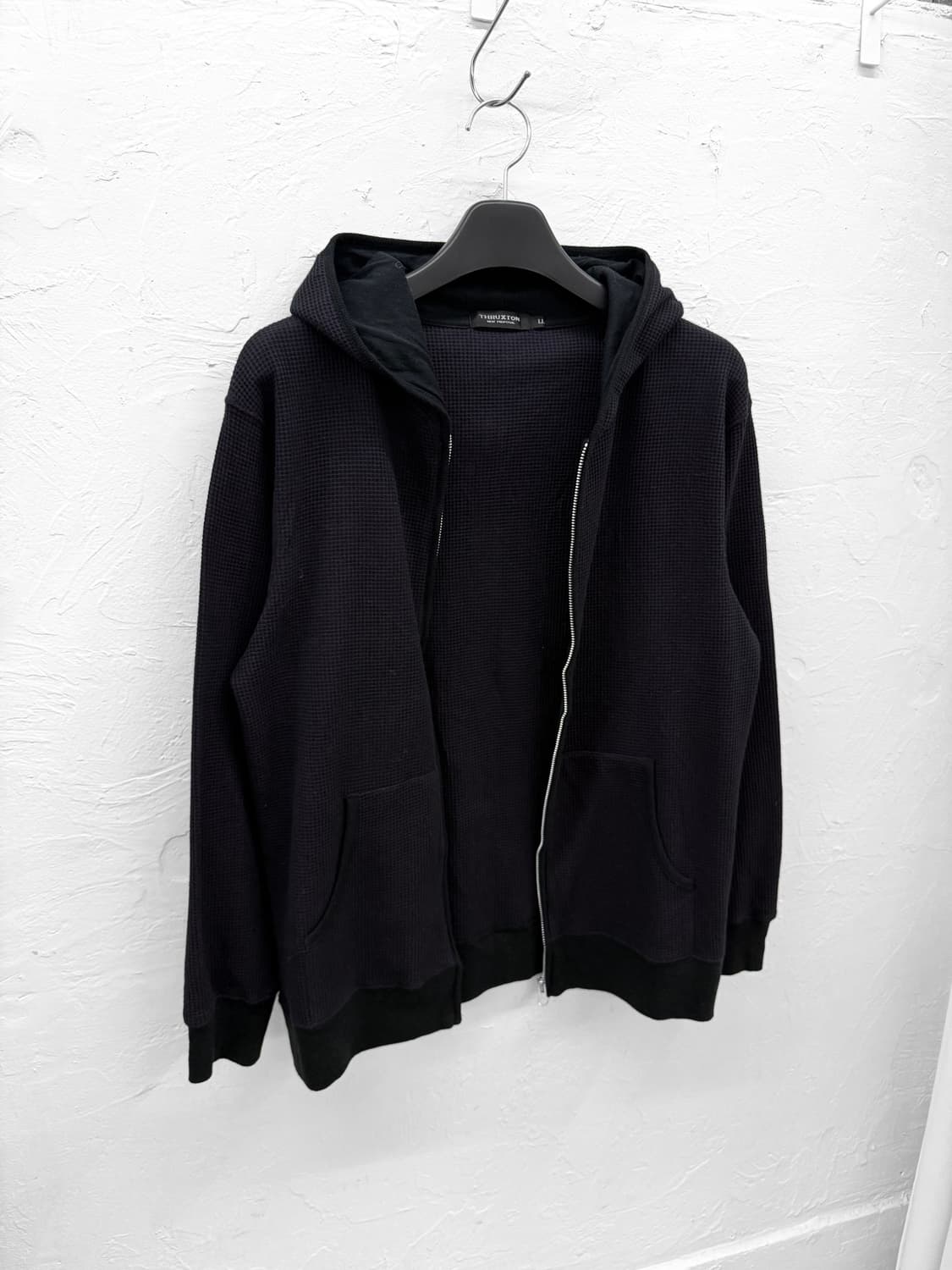 thruxton 와플 후드집업 상품이미지4