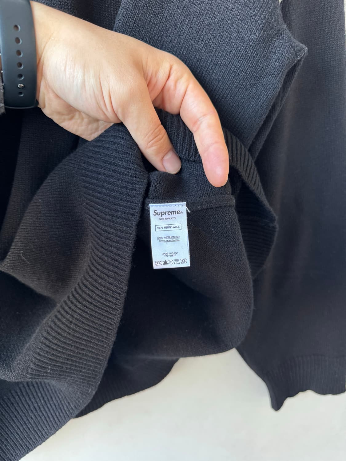 Ss21 슈프림 인사이드 아웃 로고 니트 상품이미지6