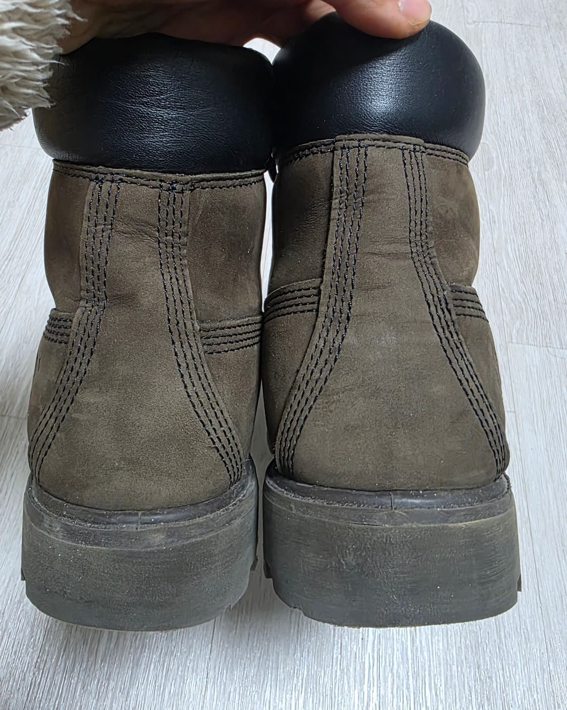 [9.5w]팀버랜드 6인치 워터프루프 프리미엄 브라운부츠 상품이미지5