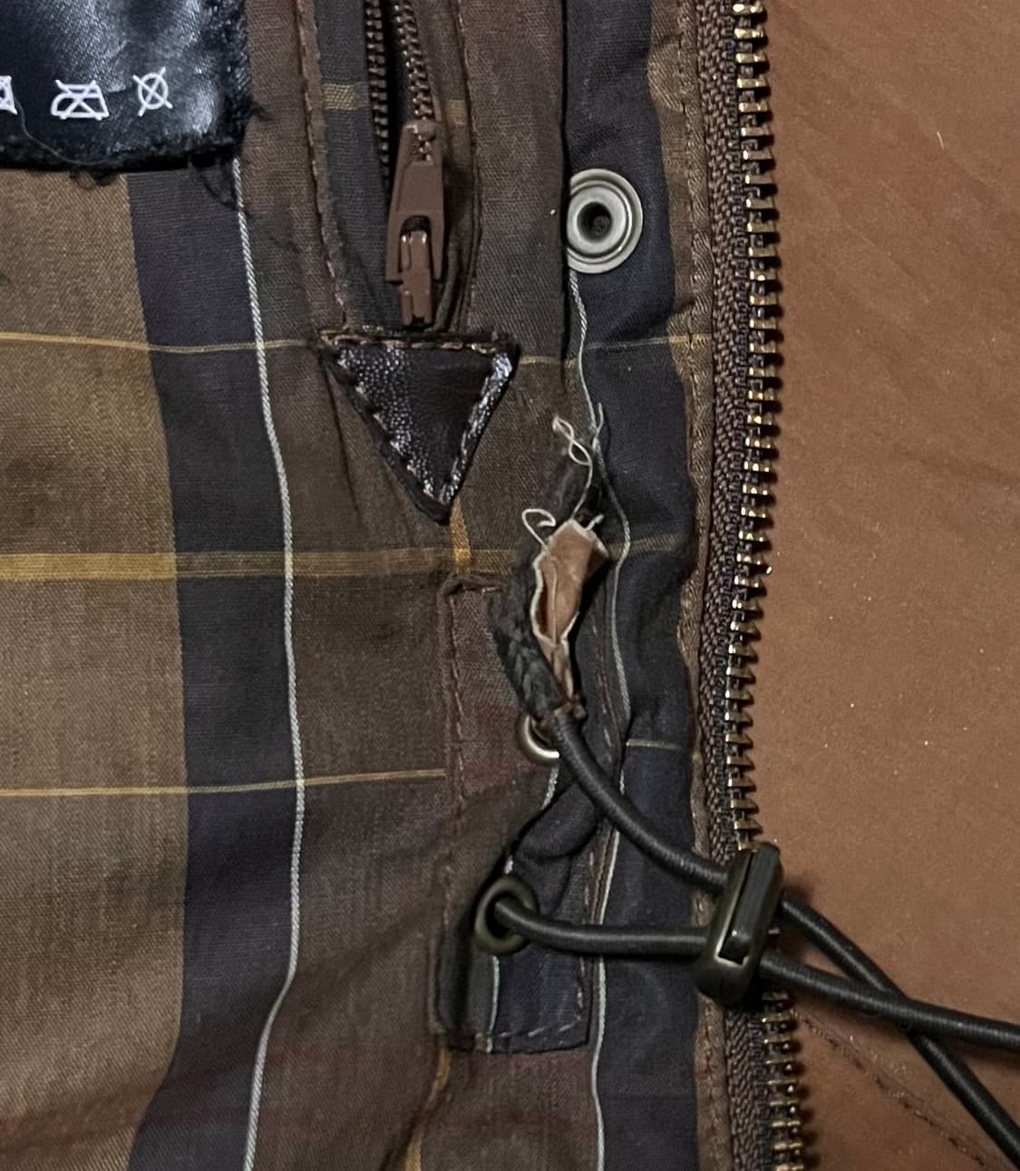 바버 Barbour 여성 왁스 자켓 UK10 브라운 상품이미지4