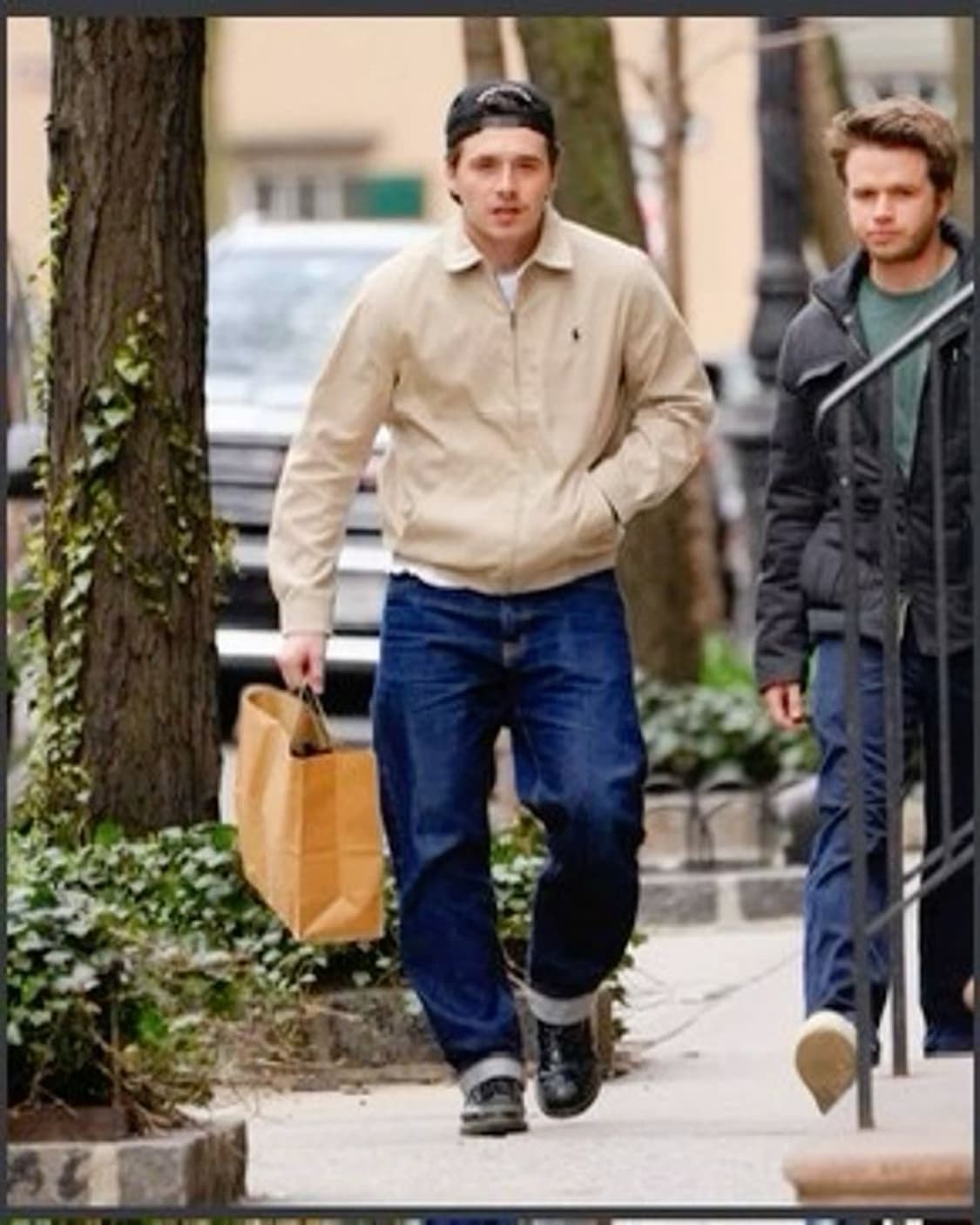 폴로 블루종 자켓 L 상품이미지1