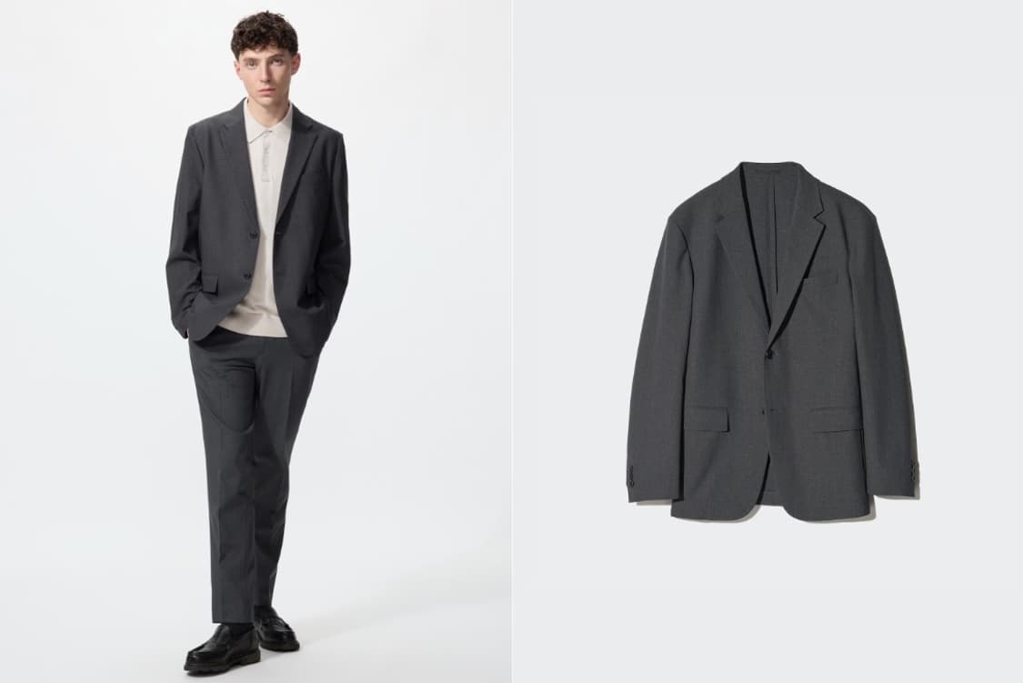 유니클로 감탄셋업 그레이 / 상의 XL / 하의 85 상품이미지1