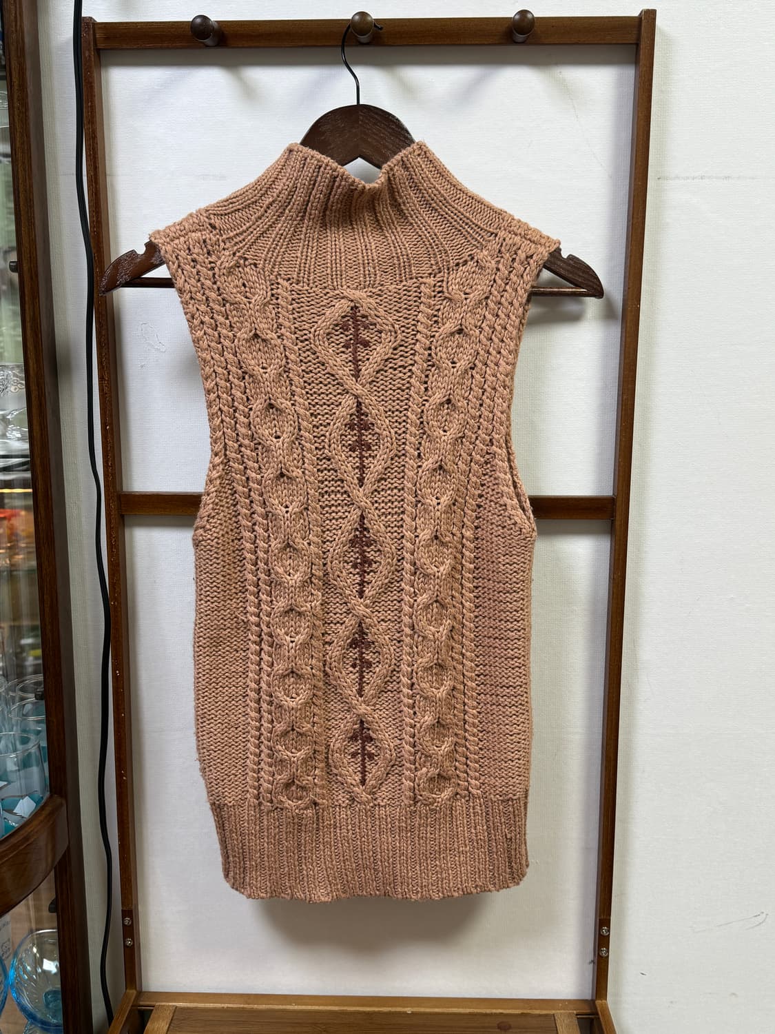 빈티지 나시 니트 목폴라 상품이미지2