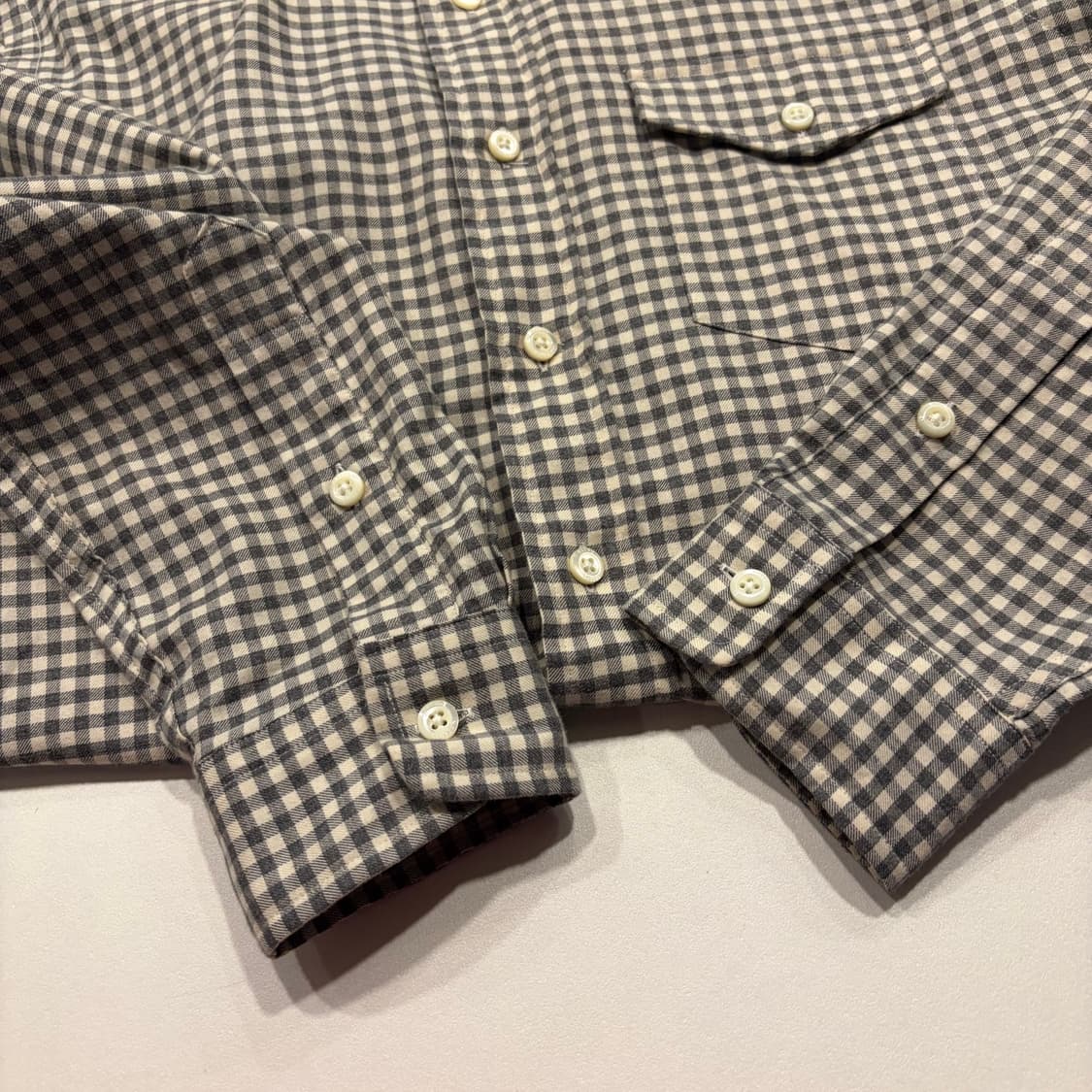 [S] 폴로 랄프로렌 포켓 깅엄 체크 셔츠 C863 상품이미지7