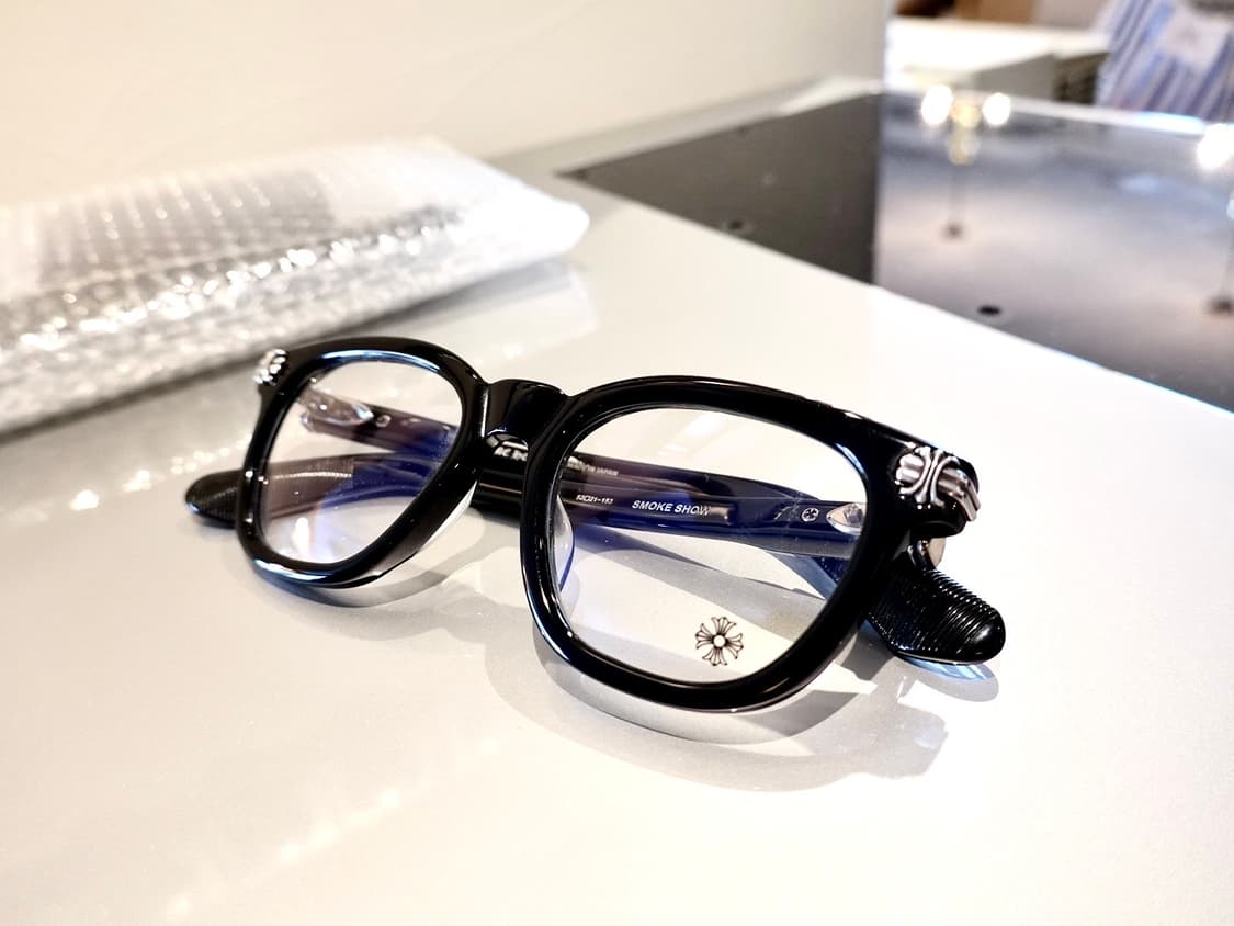 크롬하츠 스모크쇼 블랙/실버 안경 상품이미지1