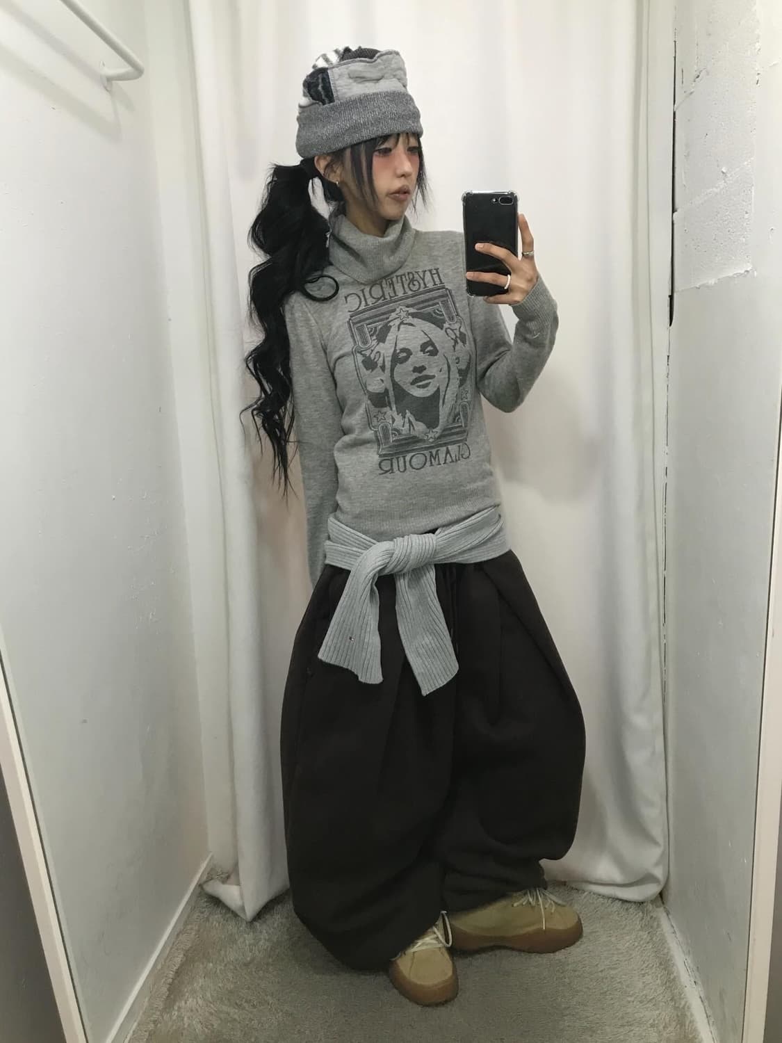 Hysteric Glamour His Girl High Neck Kn 상품이미지5