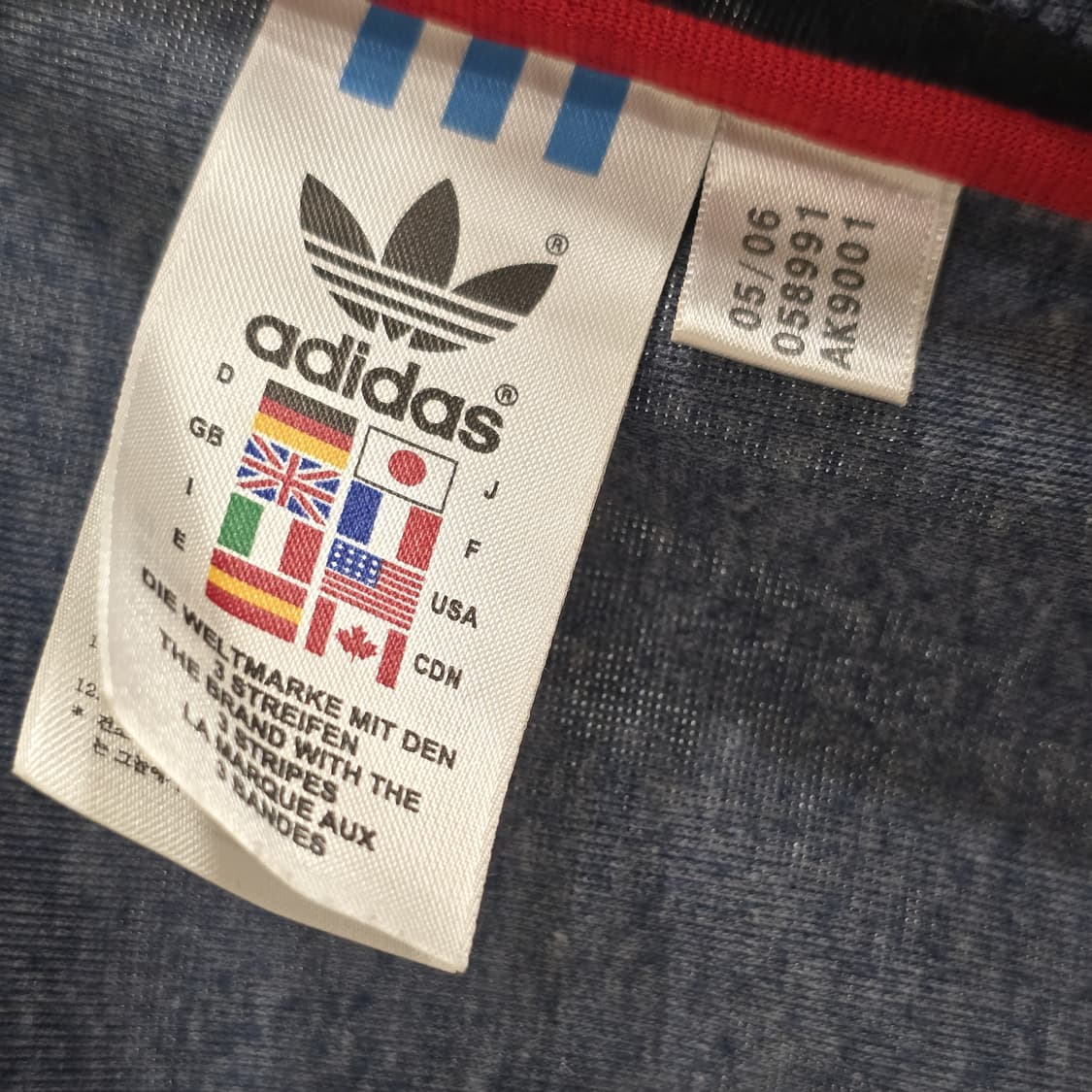 아디다스 오리지널스 PARIS 트랙탑 자켓 095(M) 파리 에펠탑 자수 상품이미지4