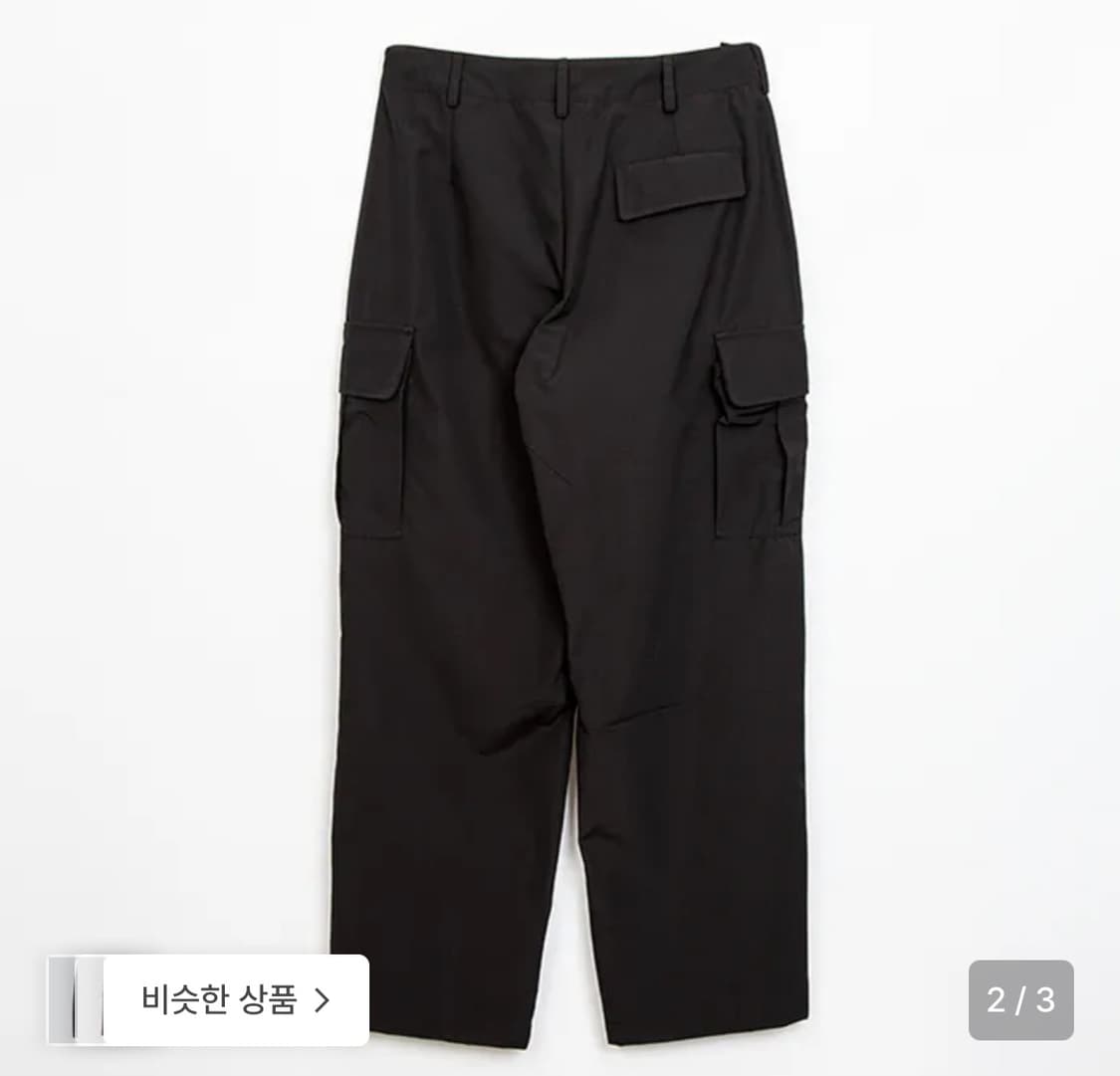 새상품)마티스 더 큐레이터 필드팬츠 블랙 1,2size 상품이미지3