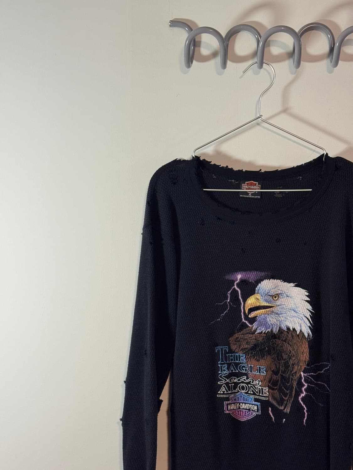 90s harley davidson thermal long sleeve 상품이미지2