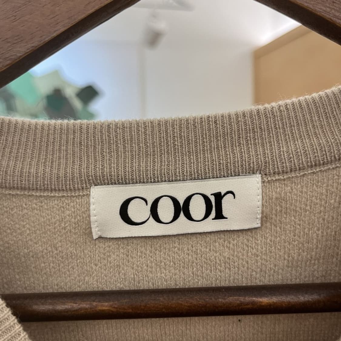 쿠어 빈티지 모던 캐주얼 베이직 니트 95 C09877 상품이미지5